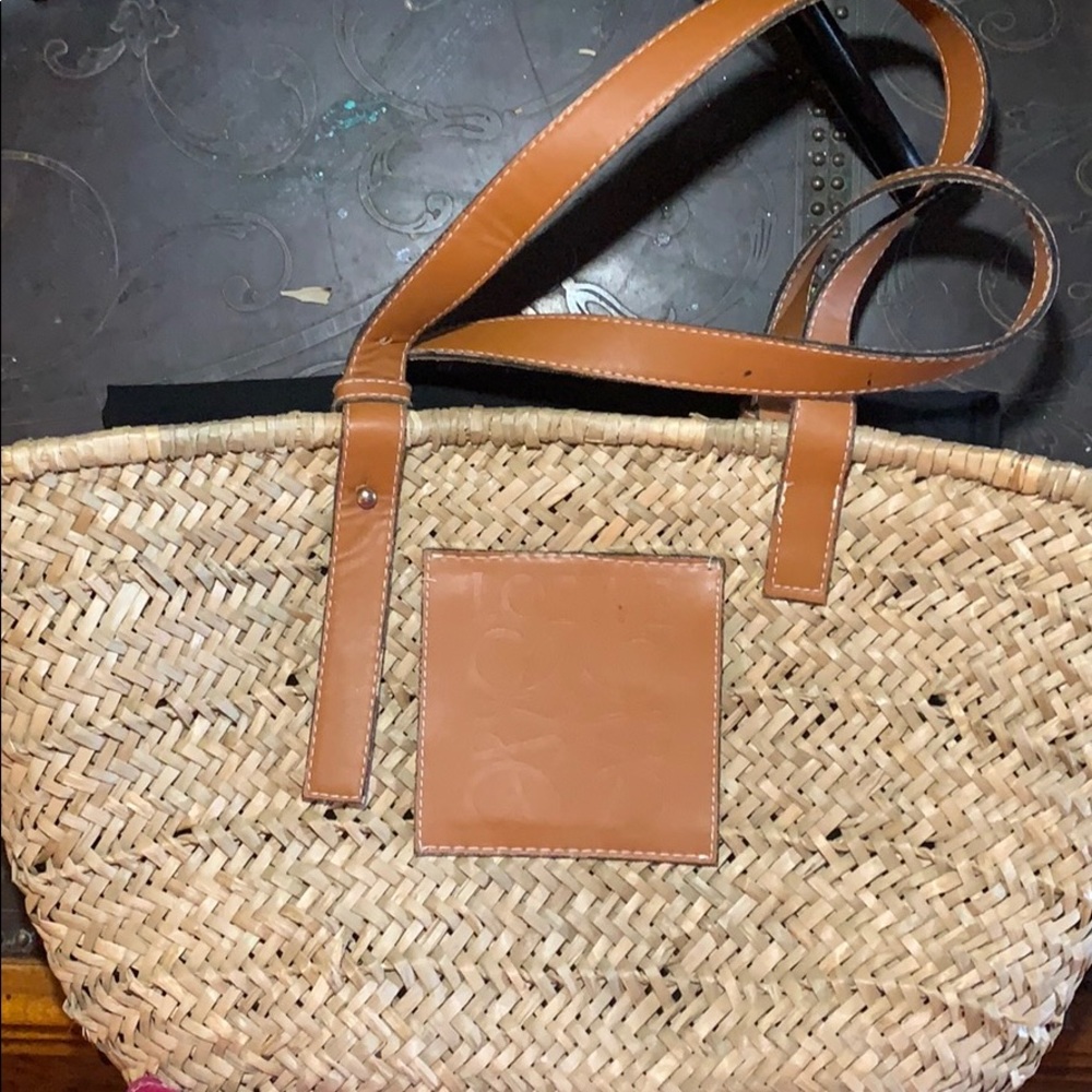 Straw Beach Bag